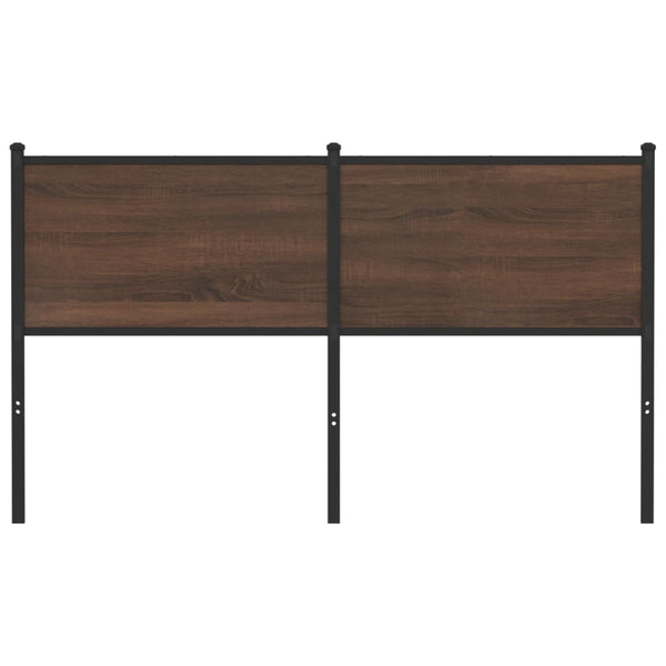 Ersatz-Kopfteil Braun Eiche 140 cm