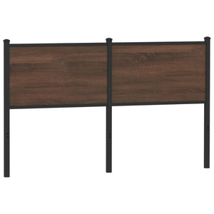 Ersatz-Kopfteil Braun Eiche 140 cm