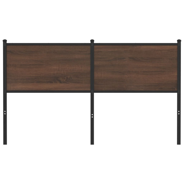 Braunes Kopfteil in Eichenoptik, 150 cm