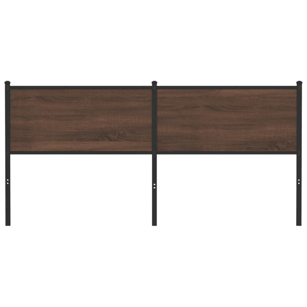 Ersatz-Kopfteil Braun Eiche 160 cm