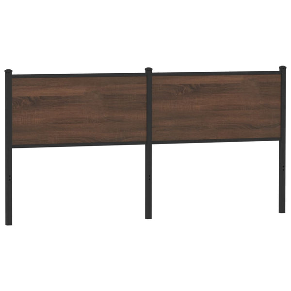 Ersatz-Kopfteil Braun Eiche 160 cm