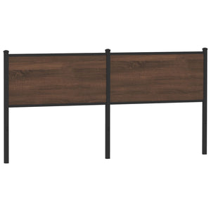 Ersatz-Kopfteil Braun Eiche 180 cm