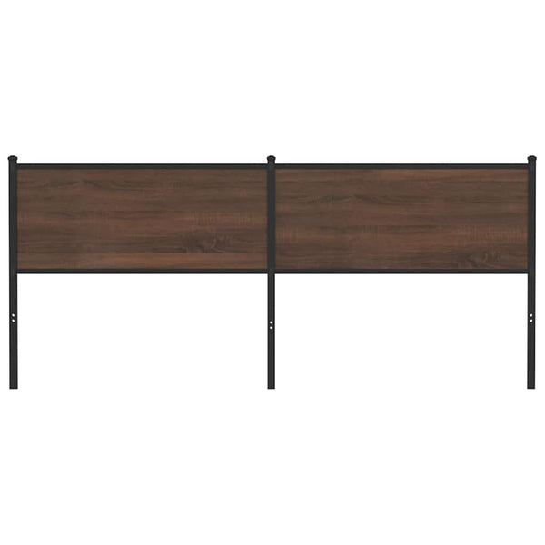 Ersatz-Kopfteil Braun Eiche 190cm