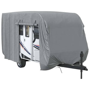 vidaXL Housse de protection pour caravane gris 460x250x220 cm Tissu non tissé
