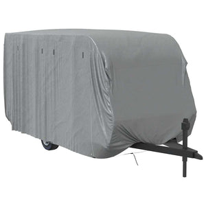 vidaXL Housse de protection pour caravane gris 460x250x220 cm Tissu non tissé