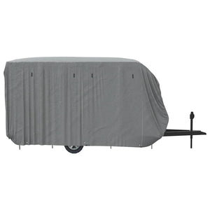 vidaXL Housse de protection pour caravane gris 460x250x220 cm Tissu non tissé