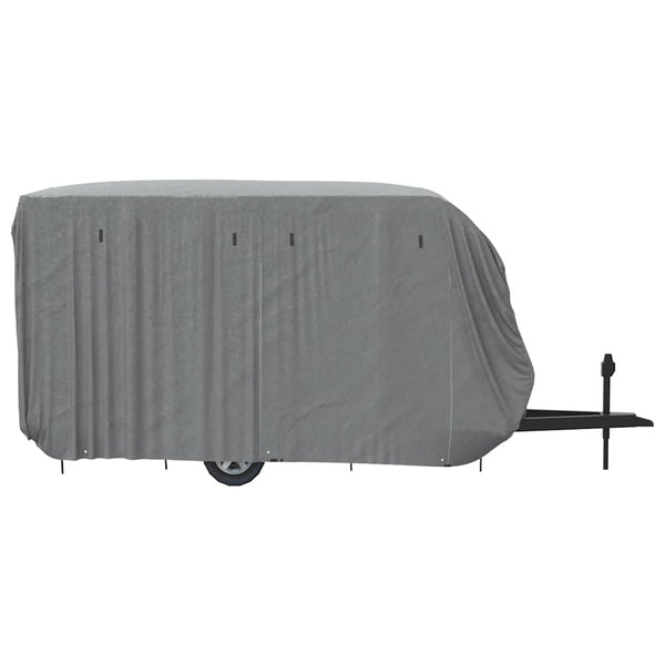 vidaXL Housse de protection pour caravane gris 460x250x220 cm Tissu non tissé