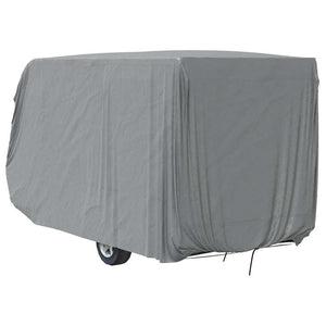 vidaXL Housse de protection pour caravane gris 460x250x220 cm Tissu non tissé