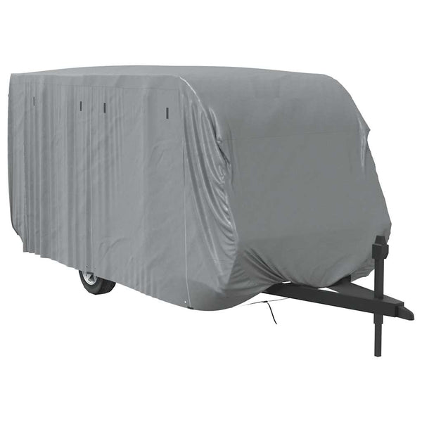 Wohnwagen Schutzhülle Grau 610cm
