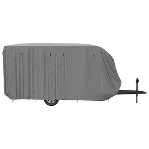 Wohnwagen Schutzhülle Grau 610cm