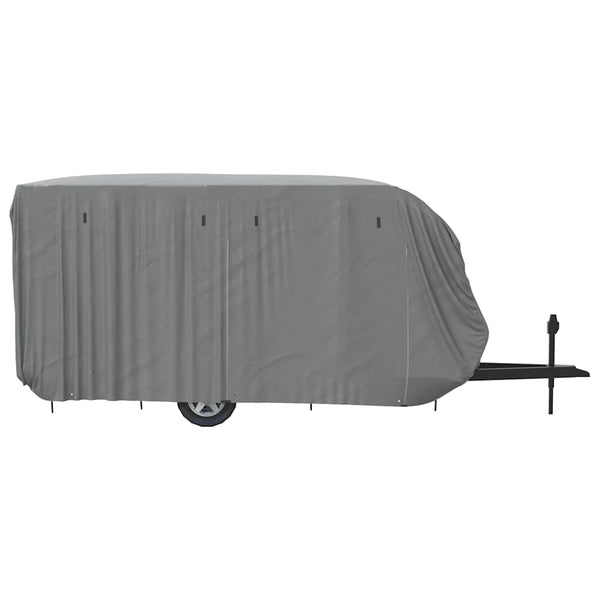 Wohnwagen Schutzhülle Grau 610cm