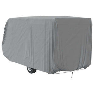 Wohnwagen Schutzhülle Grau 670x250x220cm