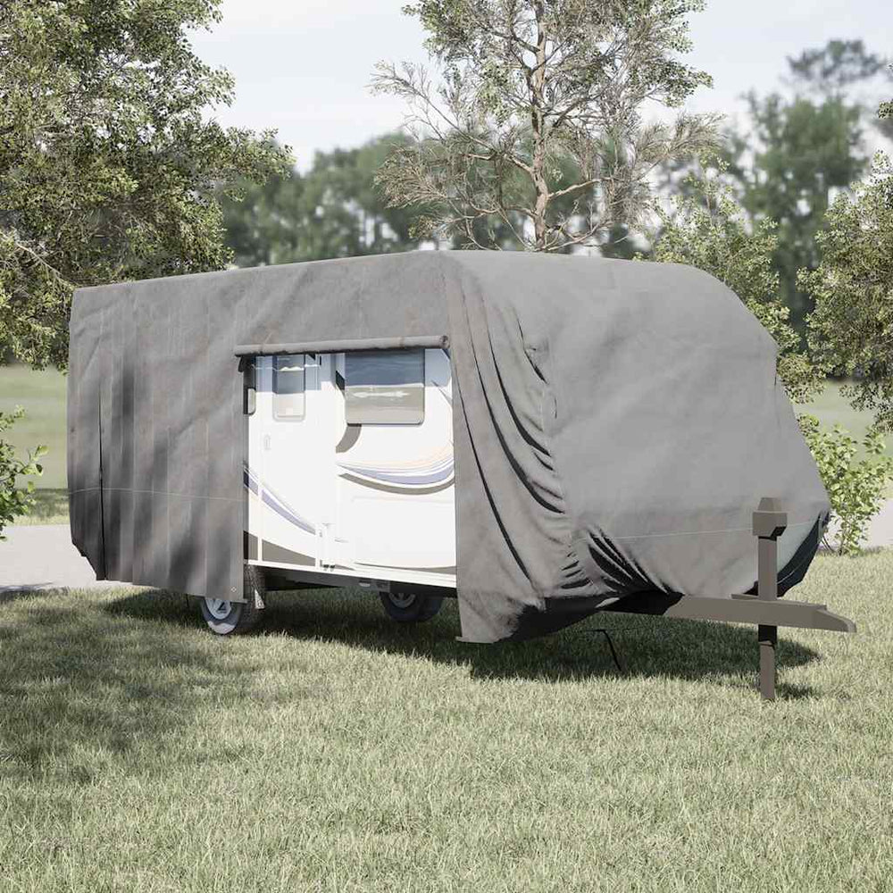 Wohnwagen Schutzhülle Grau 732x250x220cm