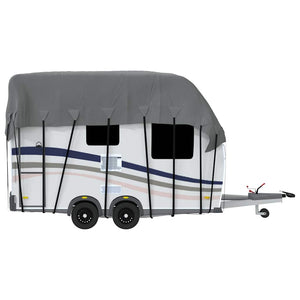 Wohnwagen Dachplane Grau 500x300 cm