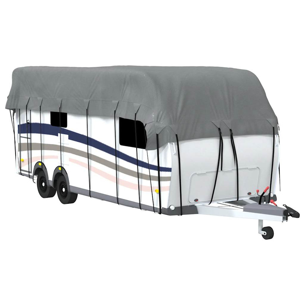 Wohnwagen Dachschutzplane Grau 700x300 cm