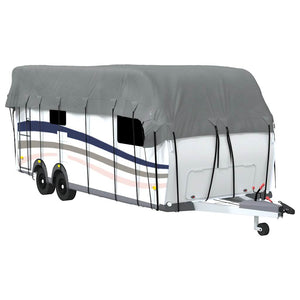 Wohnwagen Dachschutzplane Grau 700x300 cm