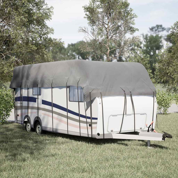 Wohnwagen Dachschutzplane Grau 700x300 cm