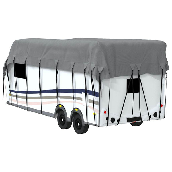 Wohnwagen Dachschutzplane Grau 800x300 cm