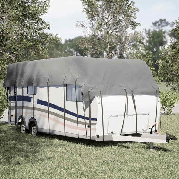 Wohnwagen Dachschutzplane Grau 800x300 cm