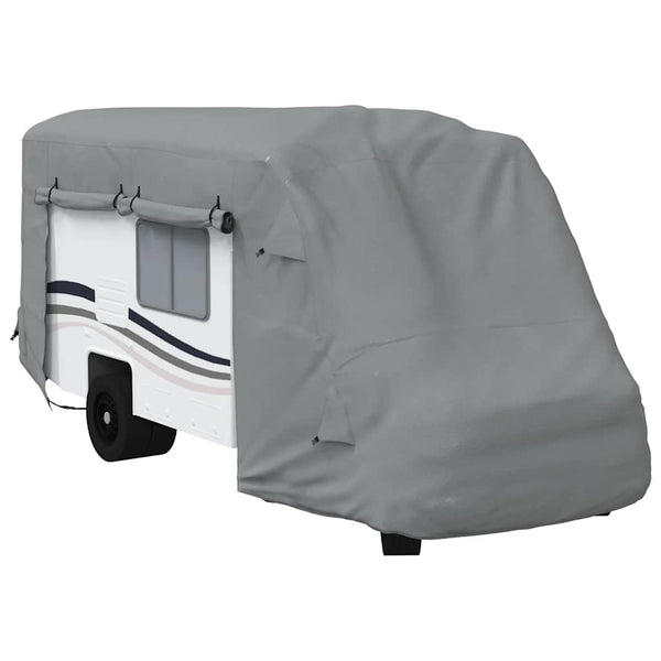 vidaXL Housse de camping-car gris 610x235x275 cm Tissu non tissé