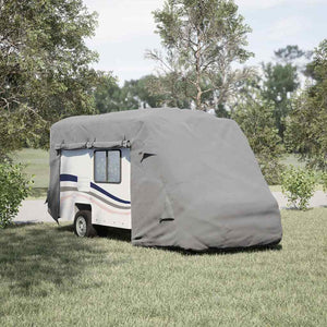 vidaXL Housse de camping-car gris 610x235x275 cm Tissu non tissé