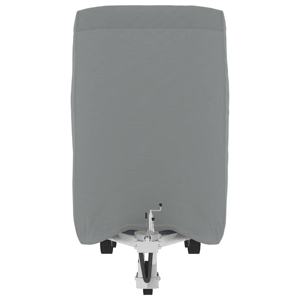 Pferdeanhänger Abdeckung Grau 334 cm