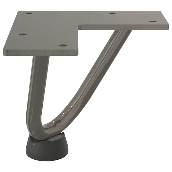 Haarnadelbeine für Couchtisch, 10 cm, 4er-Set