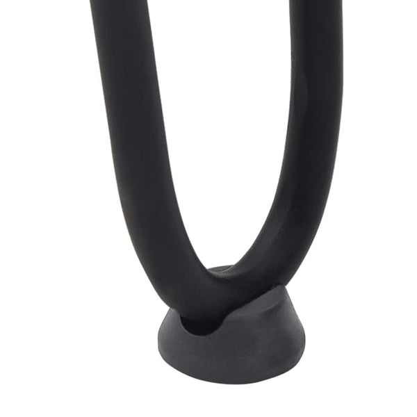 Haarnadelbeine für Couchtisch, 20cm, Schwarz, 4er-Set