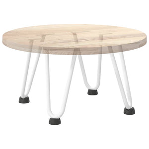 Haarnadelbeine für Couchtisch, 20 cm, Weiß, 4er-Set