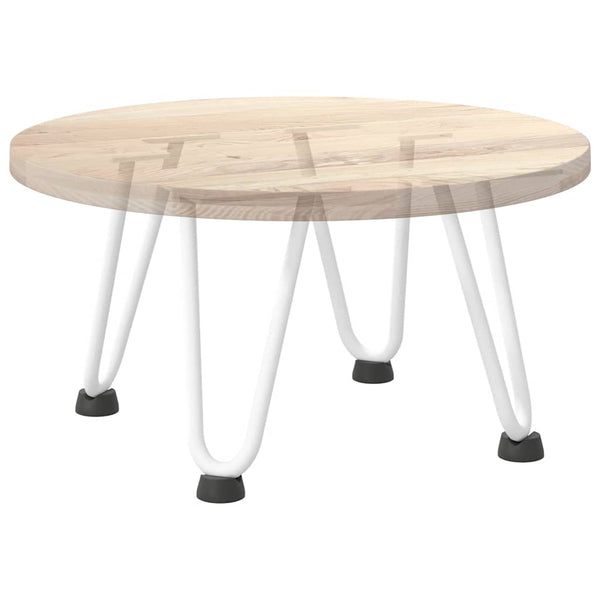 Haarnadelbeine für Couchtisch, 20 cm, Weiß, 4er-Set