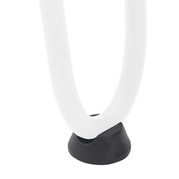 Haarnadelbeine für Couchtisch, 20 cm, Weiß, 4er-Set