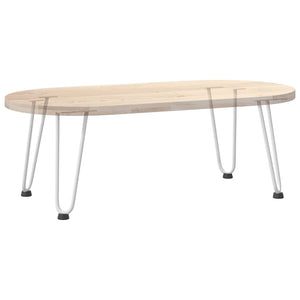 Haarnadelbeine für Couchtisch, 30cm, Weiß, 4er Set
