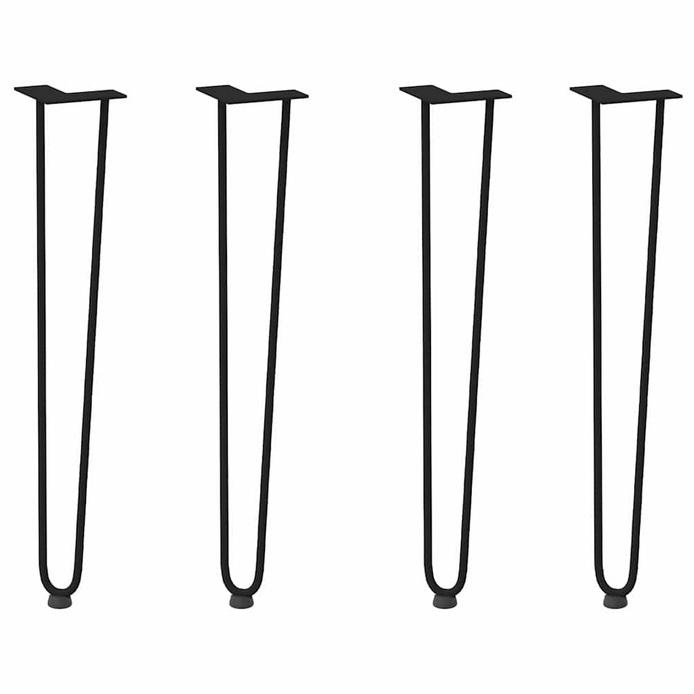 Haarnadelbeine für Konsolentisch, 72cm, 4er Set