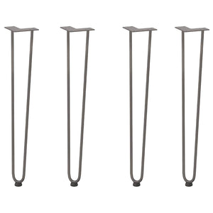 Haarnadelbeine für Konsolentische, 72cm, 4er-Set