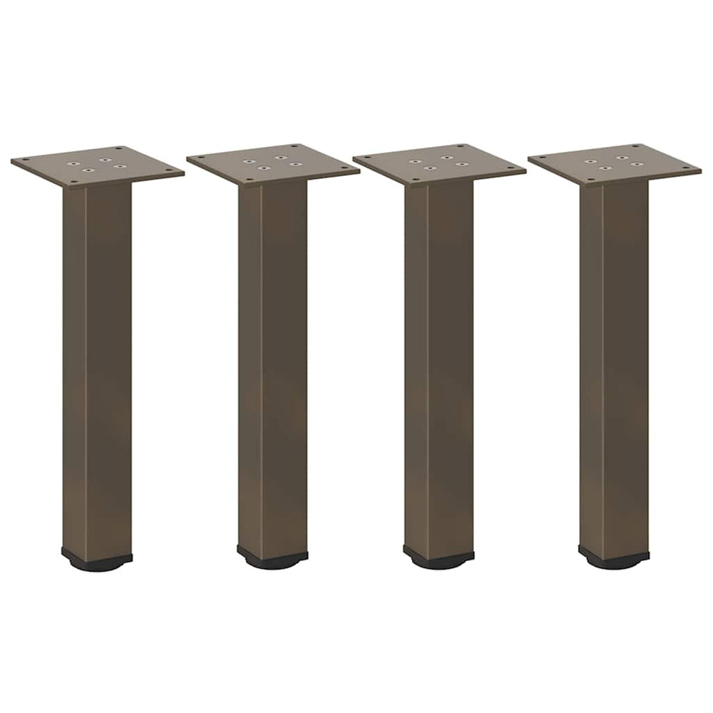 Couchtischbeine aus Stahl, 30-32 cm, 4er-Set