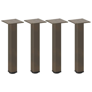 Couchtischbeine aus Stahl, 30-32 cm, 4er-Set