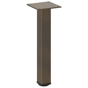Couchtischbeine aus Stahl, 30-32 cm, 4er-Set