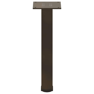 Couchtischbeine aus Stahl, 30-32 cm, 4er-Set