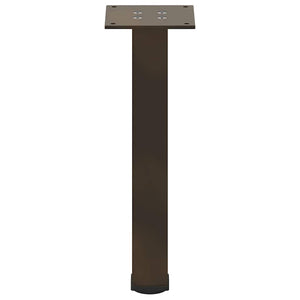 Couchtischbeine aus Stahl, 30-32 cm, 4er-Set