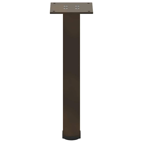 Couchtischbeine aus Stahl, 30-32 cm, 4er-Set