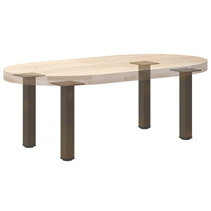 Couchtischbeine aus Stahl, 30-32 cm, 4er-Set