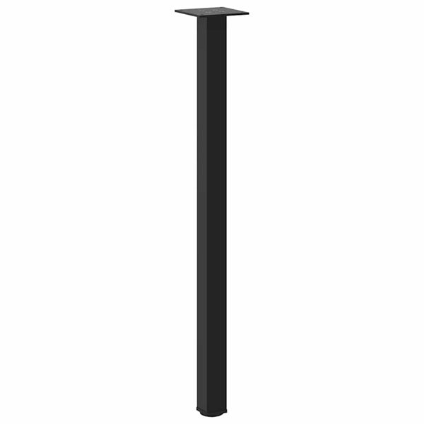 Schwarze Konsolentischbeine, 72-74 cm, 4er-Set