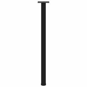 Schwarze Konsolentischbeine, 72-74 cm, 4er-Set