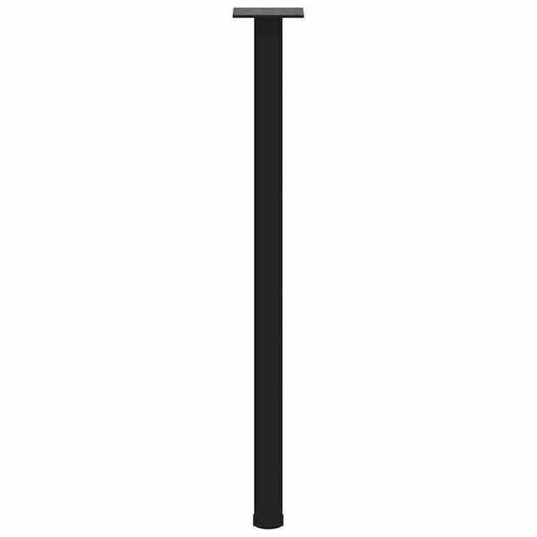Schwarze Konsolentischbeine, 72-74 cm, 4er-Set