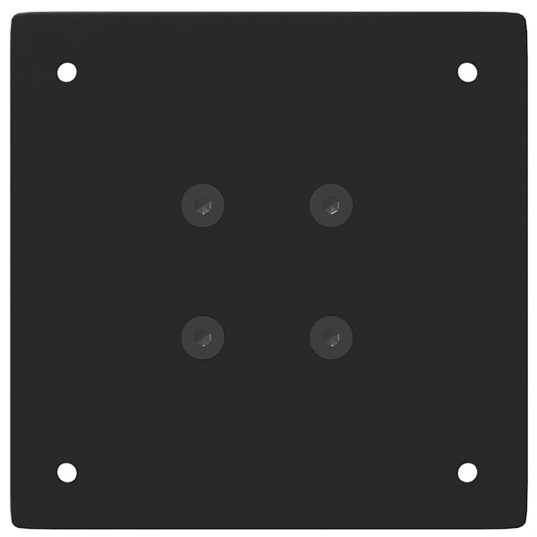 Schwarze Konsolentischbeine, 72-74 cm, 4er-Set