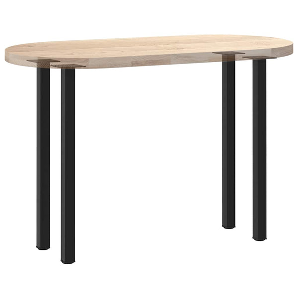 Schwarze Konsolentischbeine, 72-74 cm, 4er-Set