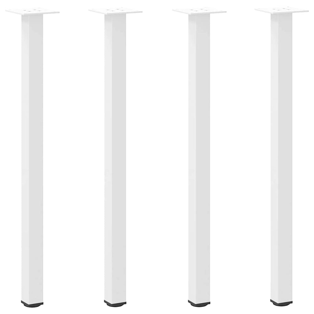 Weiße Konsolentischbeine, 72-74 cm, 4er Set