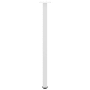 Weiße Konsolentischbeine, 72-74 cm, 4er Set