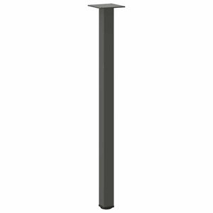 Konsolentischbeine Anthrazit, 4er Set, 72-74 cm