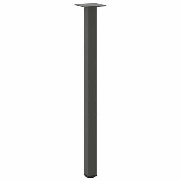Konsolentischbeine Anthrazit, 4er Set, 72-74 cm